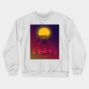 Sun Salutation for the Sun Goddess Crewneck Sweatshirt